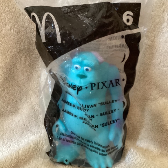 2005 Disney Pixar James P Sullivan Sulley Mosters Inc. Happy Meal Toy 6 - Picture 1 of 4